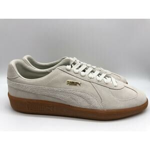 PUMA Men's Low-Top Army Trainer Bonanza Beige Suede 381228-01 Size 12📦